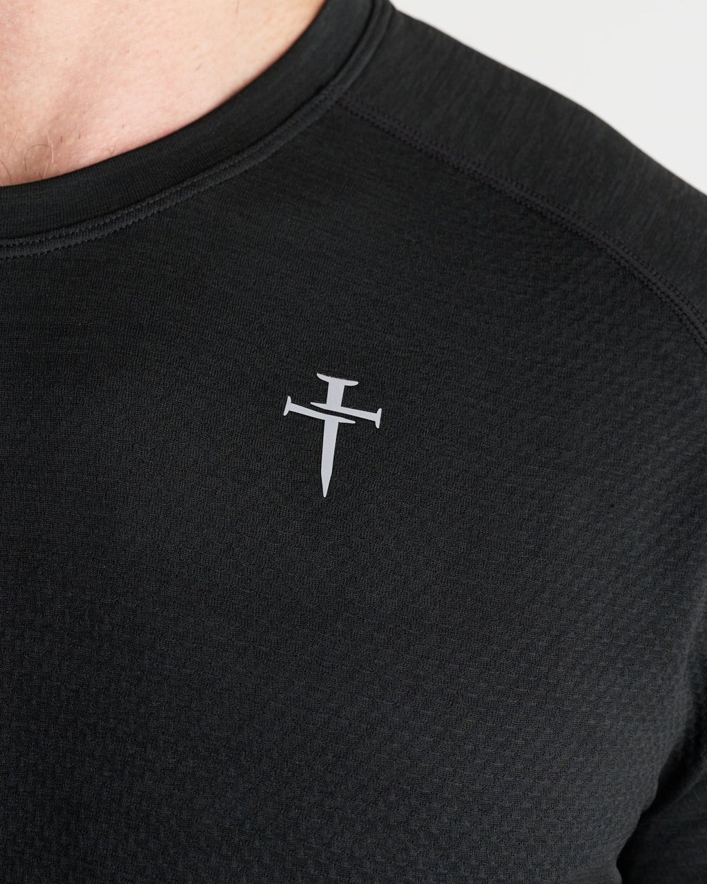 Seamless Tee - Black Marl