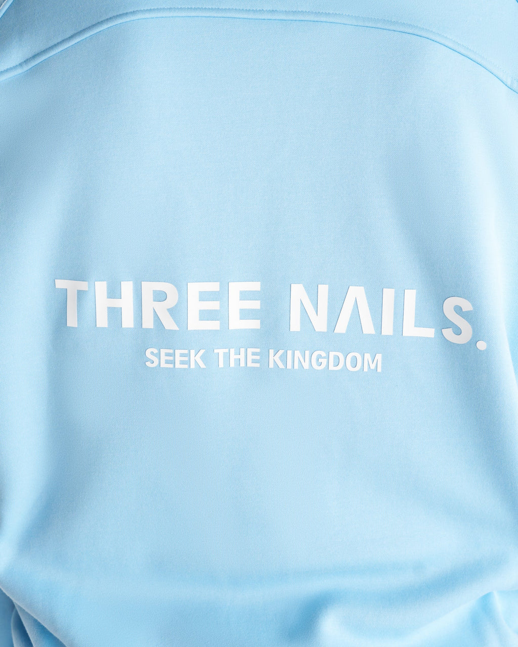 Signature Fleece Hoodie "STK" - Sky Blue